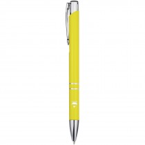 Moneta balpen van gerecycled aluminium (zwarte inkt)
