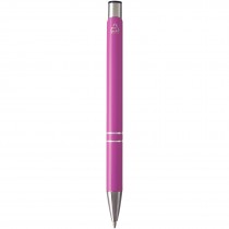 Moneta balpen van gerecycled aluminium (zwarte inkt)