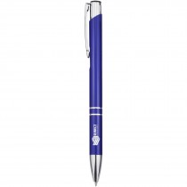 Moneta balpen van gerecycled aluminium (zwarte inkt)
