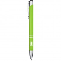 Moneta balpen van gerecycled aluminium (zwarte inkt)
