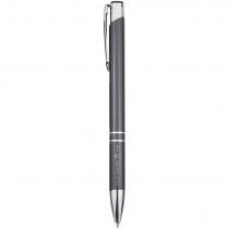 Moneta balpen van gerecycled aluminium (zwarte inkt)