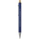 Cyrus balpen van gerecycled aluminium (blauwe inkt)
