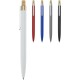 Nooshin balpen van gerecycled aluminium (blauwe inkt)