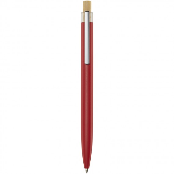 Nooshin balpen van gerecycled aluminium (zwarte inkt)