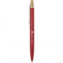Nooshin balpen van gerecycled aluminium (zwarte inkt)