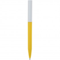 Unix balpen van gerecycled plastic (blauwe inkt)