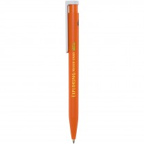 Unix balpen van gerecycled plastic (blauwe inkt)