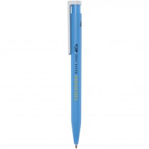 Unix balpen van gerecycled plastic (blauwe inkt)