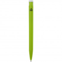 Unix balpen van gerecycled plastic (blauwe inkt)