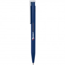 Unix balpen van gerecycled plastic (zwarte inkt)
