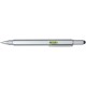 Dora multifunctionele pen van gerecycled aluminium (zwarte inkt)