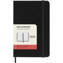 Moleskine hardback pocket dag-agenda voor 12 maanden