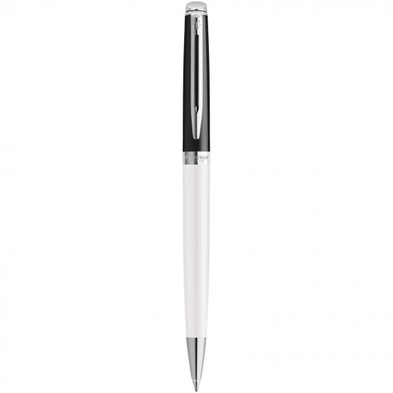 Waterman Hemisphere balpen met kleurblokken en palladium afwerking (blauwe inkt)