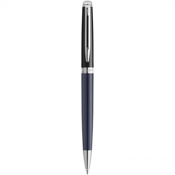 Waterman Hemisphere balpen met kleurblokken en palladium afwerking (blauwe inkt)