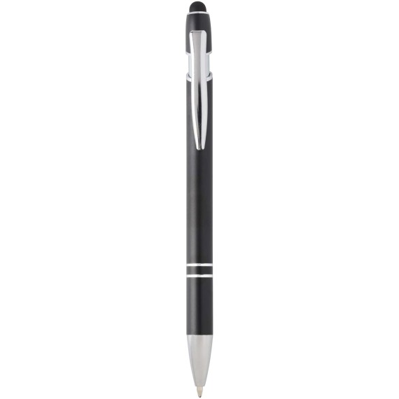 Kish balpen met zilveren afwerking (blauwe inkt)