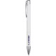 Moneta balpen van gerecycled aluminium (blauwe inkt)