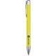 Moneta balpen van gerecycled aluminium (blauwe inkt)