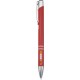 Moneta balpen van gerecycled aluminium (blauwe inkt)