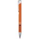 Moneta balpen van gerecycled aluminium (blauwe inkt)