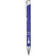 Moneta balpen van gerecycled aluminium (blauwe inkt)