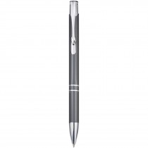 Moneta balpen van gerecycled aluminium (blauwe inkt)
