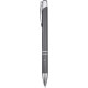 Moneta balpen van gerecycled aluminium (blauwe inkt)