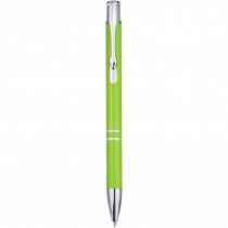 Moneta balpen van gerecycled aluminium (blauwe inkt)
