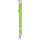 Moneta balpen van gerecycled aluminium (blauwe inkt)