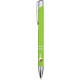 Moneta balpen van gerecycled aluminium (blauwe inkt)