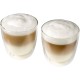 Boda 2 delige koffieset van glas