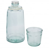 Vient tweedelige set gerecycled glas