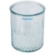 Estrel theelichthouder van gerecycled glas