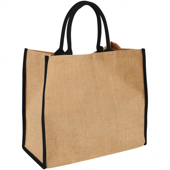 Harry jute draagtas met gekleurde accenten 25L