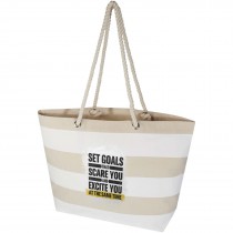 Florida 270 g/m² GRS gerecyclede strandtas 18L