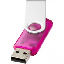 Rotate-translucent USB 4GB