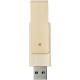 Rotate USB flashdrive van 4 GB van bamboe