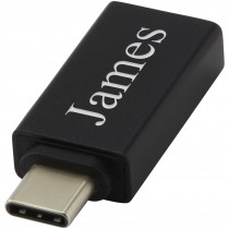 Adapt aluminium USB-C naar USB-A 3.0 adapter
