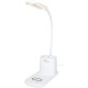 Bright bureaulamp en organizer met draadloze oplader