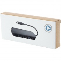 Loop RCS gerecyclede plastic multimedia-adapter USB 2.0-3.0 met HDMI-poort