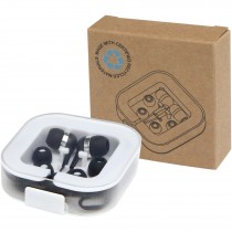 Baekdu bedrade Type-C headset met opbergdoos van gerecycled plastic