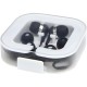Baekdu bedrade Type-C headset met opbergdoos van gerecycled plastic