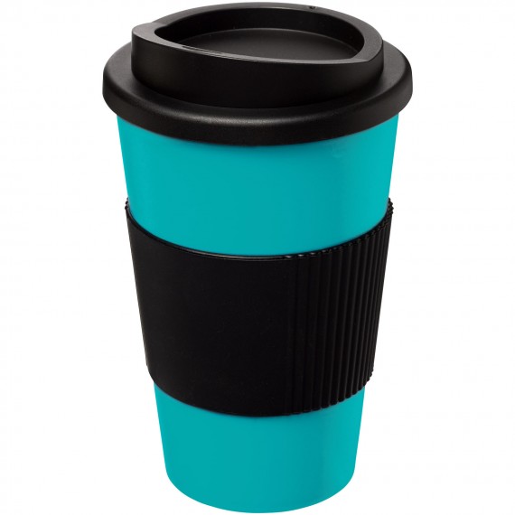 Americano® 350 ml geïsoleerde beker met grip