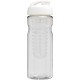 H2O Active® Base 650 ml sportfles en infuser met flipcapdeksel