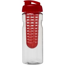 H2O Active® Base 650 ml sportfles en infuser met flipcapdeksel