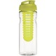 H2O Active® Base 650 ml sportfles en infuser met flipcapdeksel