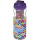 H2O Active® Base 650 ml sportfles en infuser met flipcapdeksel