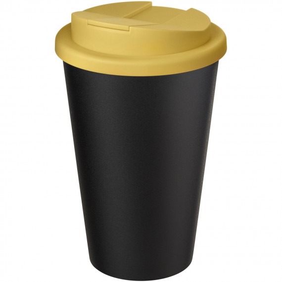 Americano® Eco 350 ml gerecyclede beker met spill-proof deksel