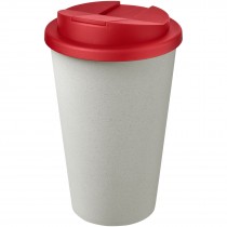 Americano® Eco 350 ml gerecyclede beker met spill-proof deksel