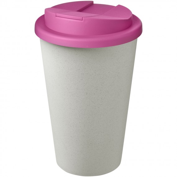 Americano® Eco 350 ml gerecyclede beker met spill-proof deksel