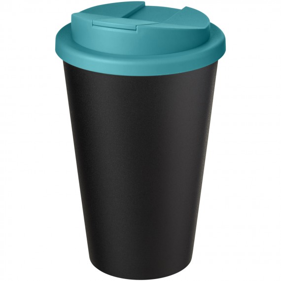 Americano® Eco 350 ml gerecyclede beker met spill-proof deksel